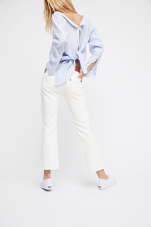 Levi's 517 Cropped Boot Cut Jeans By Levi's At Free People Denim
